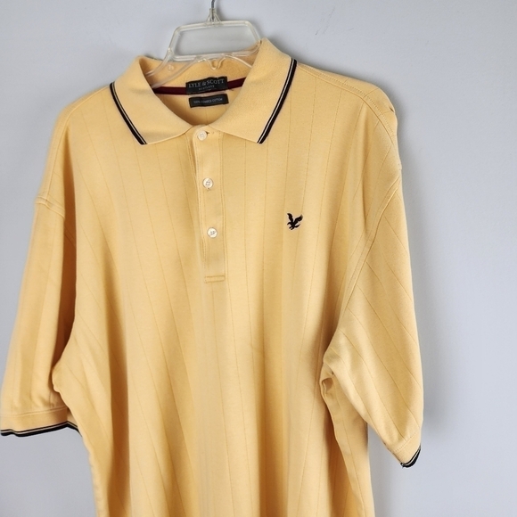Lyle And Scott Combed Cotton Short Sleeve Polo Shirt Size XL - Picture 5 of 5
